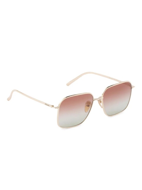 Prada Eyewear square sunglasses - Gold - zdjęcie produktu nr 1