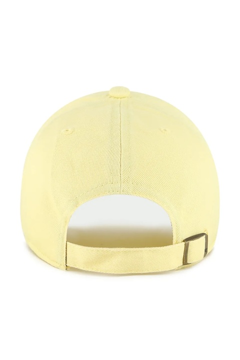 47 brand czapka z daszkiem bawełniana MLB Los Angeles Dodgers kolor żółty B-NLRGW12GWS-H6A - zdjęcie produktu nr 2