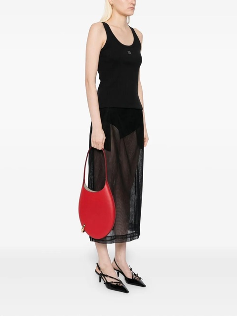 Tory Burch Pierced shoulder bag - Red - zdjęcie produktu nr 2