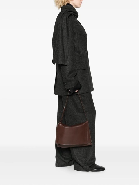 The Row Nan leather shoulder bag - Brown - zdjęcie produktu nr 2