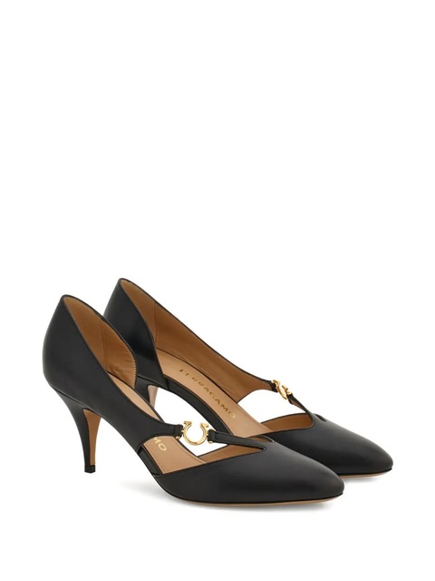 Ferragamo 70mm Gancini pumps - Black - zdjęcie produktu nr 1