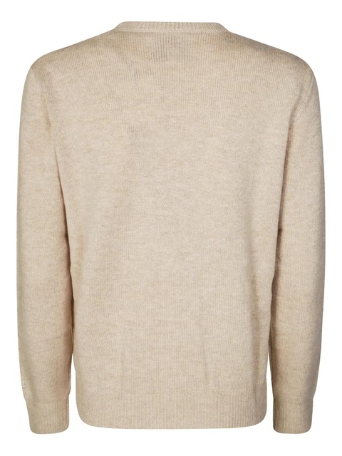 MC2 Saint Barth New Queen embroidered-splendida splendente crew-neck sweater - Neutrals - zdjęcie produktu nr 1