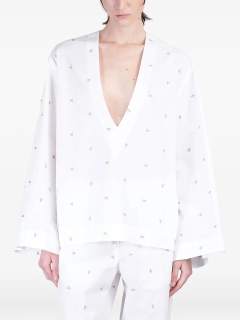 The Attico poplin blouse - White - zdjęcie produktu nr 1
