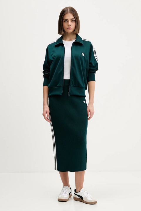 adidas Originals spódnica Knit 3s midi ołówkowa JW2662 - zdjęcie produktu nr 2