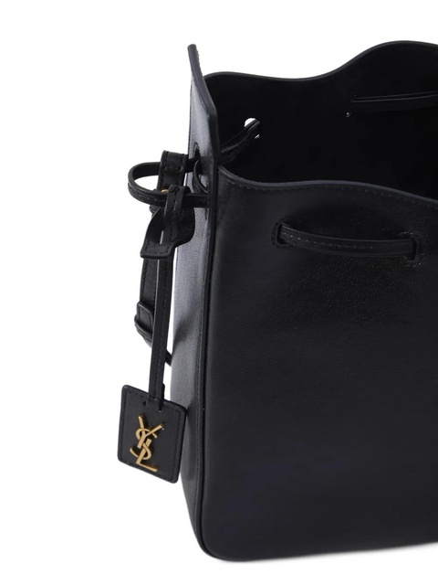 Saint Laurent leather bucket bag - Black - zdjęcie produktu nr 2