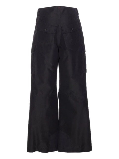 Moncler Grenoble patch-logo ski cargo pants - Black - zdjęcie produktu nr 2