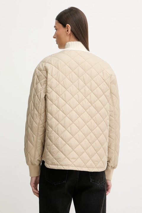 Marc O'Polo kurtka kolor beżowy przejściowa 600111970025 - zdjęcie produktu nr 2