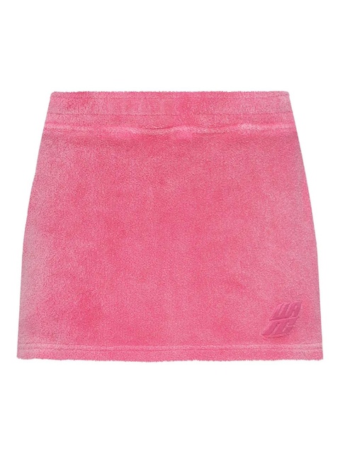 Alexander Wang embroidered cotton mini skirt - Pink - zdjęcie produktu nr 1