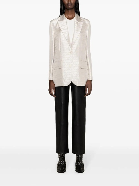 Zadig&Voltaire Vicka jacquard blazer - Neutrals - zdjęcie produktu nr 1