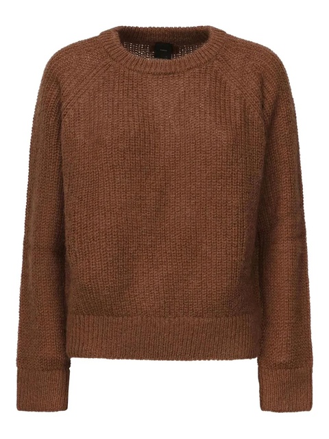 PINKO crew-neck long-sleeve sweater - Brown - zdjęcie produktu nr 1