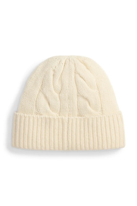 Polo Ralph Lauren czapka wełniana kolor beżowy 455981433 - zdjęcie produktu nr 2