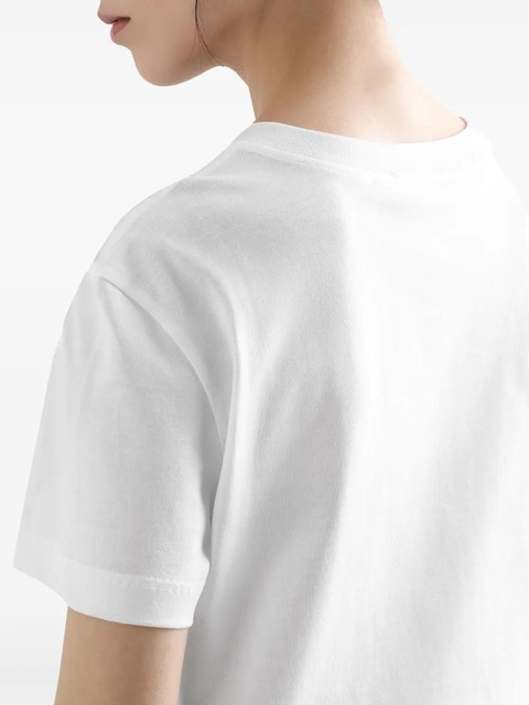 Dolce & Gabbana logo embroidered t-shirt - White - zdjęcie produktu nr 2