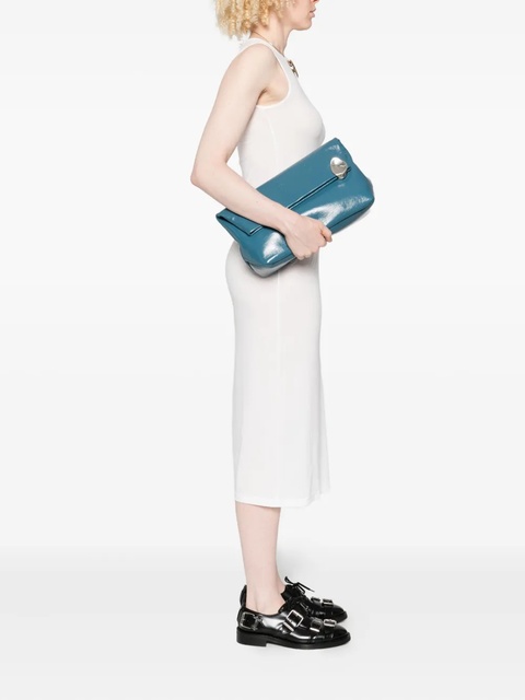Jil Sander Jewel zip clutch - Blue - zdjęcie produktu nr 1