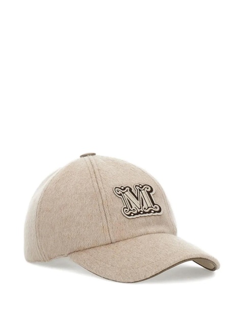 Max Mara logo-patch baseball cap - Brown - zdjęcie produktu nr 2
