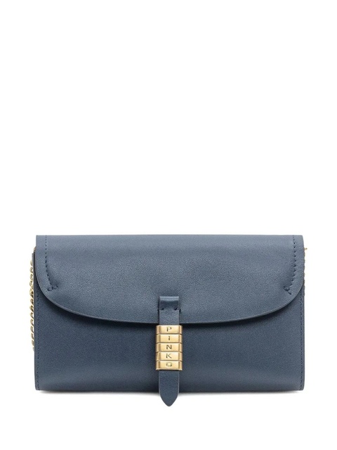 PINKO chain-strap shoulder bag - Blue - zdjęcie produktu nr 1