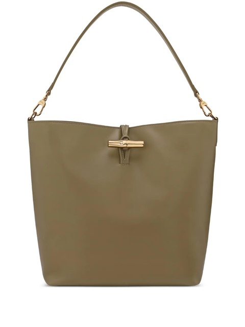 Longchamp M Le Roseau hobo bag - Green - zdjęcie produktu nr 1