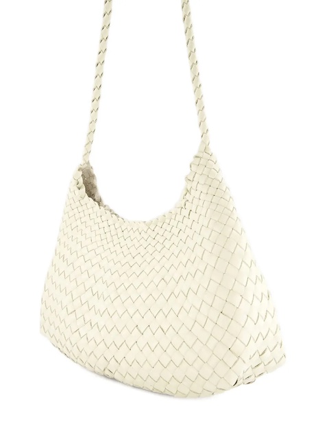 DRAGON DIFFUSION Santa Rosa leather shoulder bag - White - zdjęcie produktu nr 2