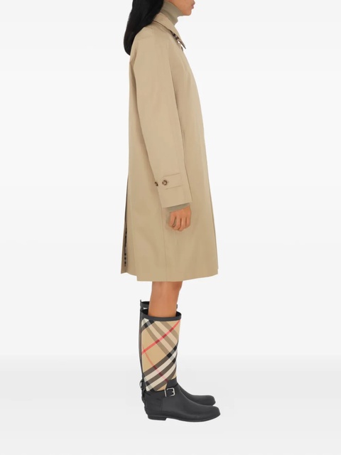 Burberry raglan-sleeve trench coat - Neutrals - zdjęcie produktu nr 2
