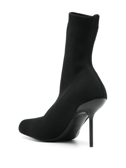 Balenciaga 100mm knitted ankle boots - Black - zdjęcie produktu nr 2