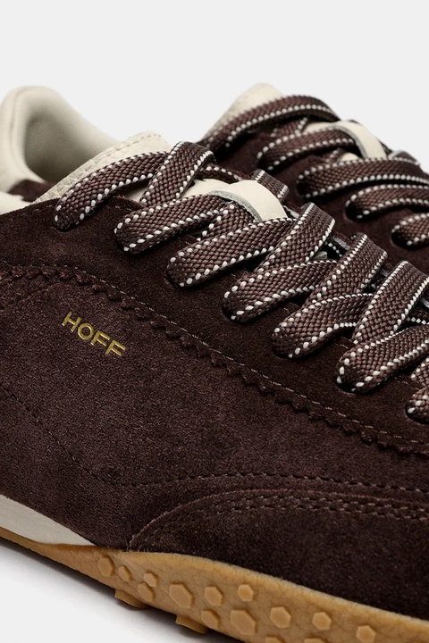 Hoff sneakersy zamszowe BRIDGE damskie kolor brązowy 22561026 - zdjęcie produktu nr 1