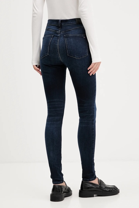 Tommy Jeans jeansy damskie kolor granatowy DW0DW21823 - zdjęcie produktu nr 2