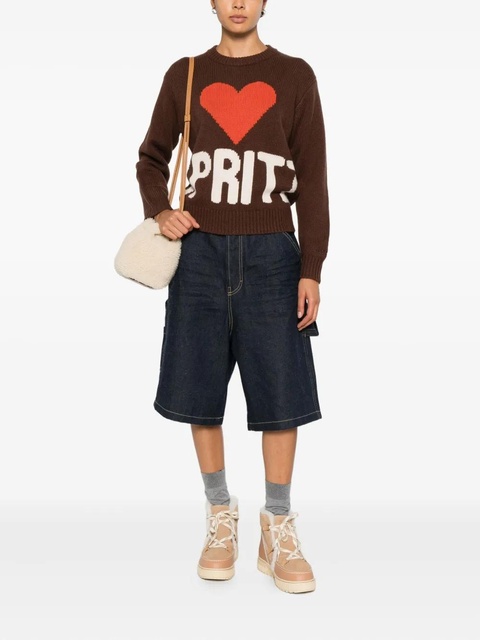 MC2 Saint Barth round-neck sweater - Brown - zdjęcie produktu nr 1