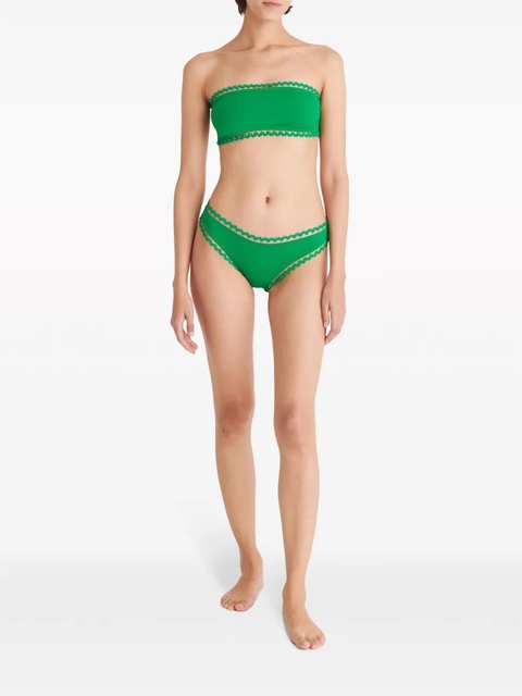 ERES Mix bandeau bikini top - Green - zdjęcie produktu nr 2
