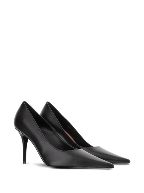 Amina Muaddi 90mm Barbara heeled pumps - Black - zdjęcie produktu nr 1