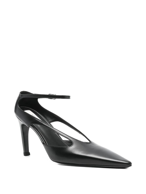 TOTEME pointed-toe leather pumps - Black - zdjęcie produktu nr 1