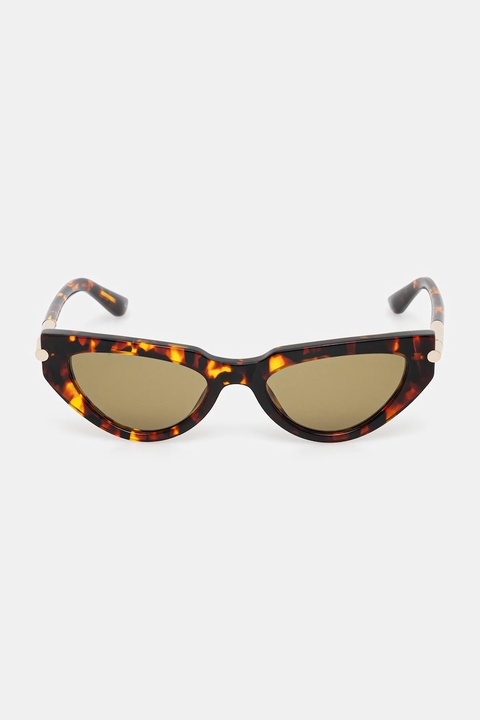 Alexander McQueen okulary przeciwsłoneczne damskie kolor brązowy AM0520S - zdjęcie produktu nr 2
