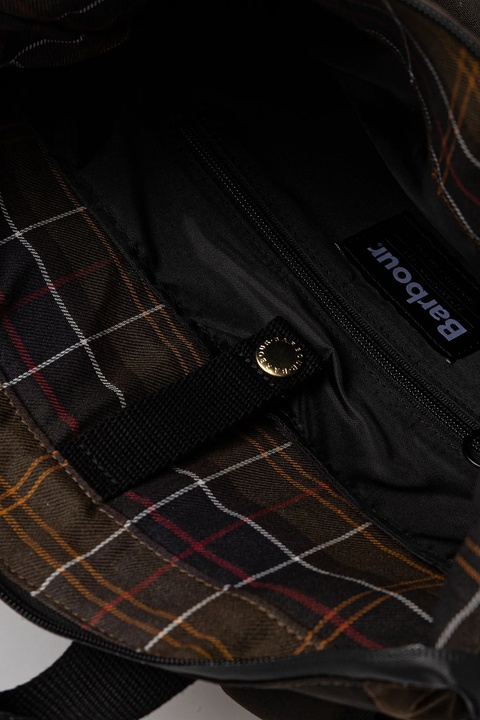 Barbour plecak Field Wax kolor zielony duży gładki UBA0714 - zdjęcie produktu nr 2