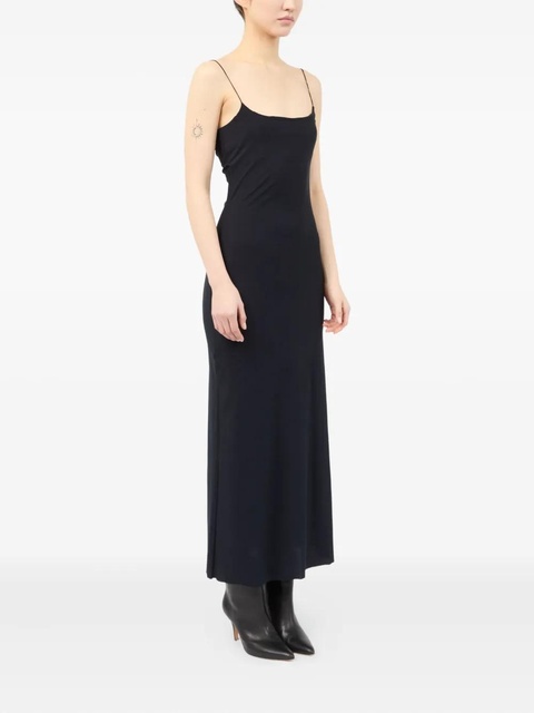 MM6 Maison Margiela slip maxi dress - Black - zdjęcie produktu nr 1