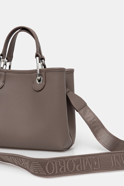 Emporio Armani torebka kolor brązowy EW000361 AF12036 - zdjęcie produktu nr 2
