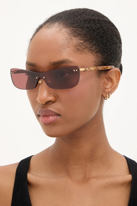 Jacquemus okulary przeciwsłoneczne MIRADA damskie kolor brązowy JAC69C2SUN - zdjęcie produktu nr 1