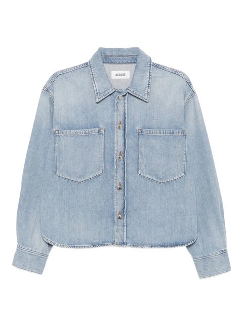 AGOLDE Juna shirt - Blue - zdjęcie produktu nr 1