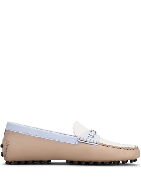 Tod's leather loafers - Neutrals - zdjęcie produktu nr 1