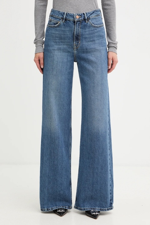 Guess jeansy damskie kolor granatowy W5YA82 D4K30 - zdjęcie produktu nr 1