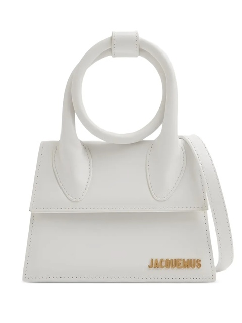 Jacquemus Le Chiquito Noeud bag - White - zdjęcie produktu nr 2