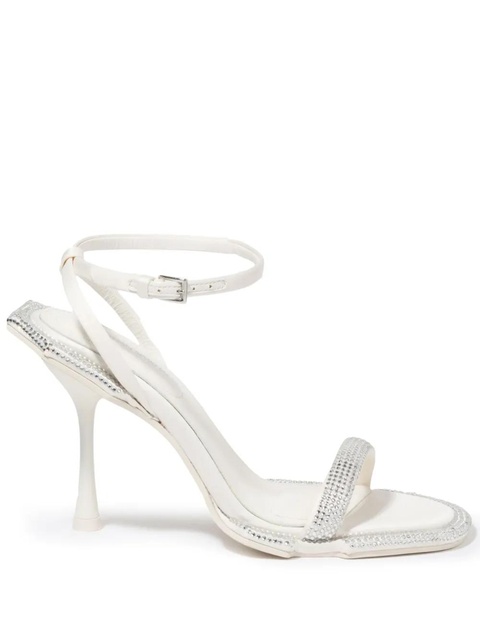 Simkhai crystal-embellished sandals - White - zdjęcie produktu nr 1
