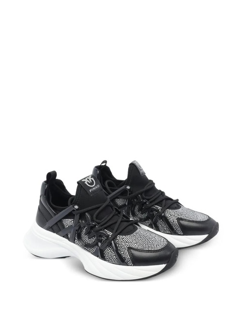 PINKO crystal-embellished sneakers - Black - zdjęcie produktu nr 2