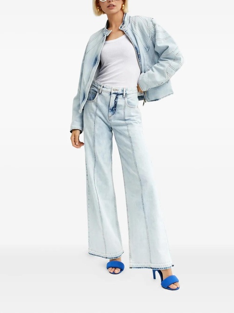 ISABEL MARANT Chady zip seam jacket - Blue - zdjęcie produktu nr 2