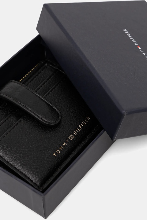 Tommy Hilfiger portfel damski kolor czarny AW0AW18027 - zdjęcie produktu nr 2