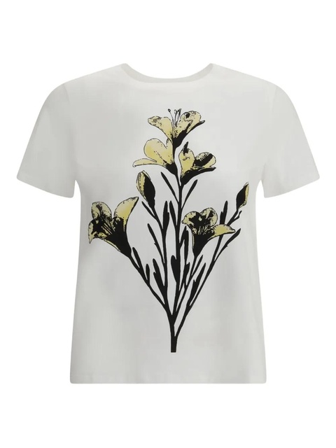 Weekend Max Mara Guglia floral-print T-shirt - White - zdjęcie produktu nr 2