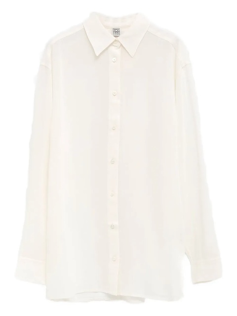 TOTEME classic collar shirt - White - zdjęcie produktu nr 2