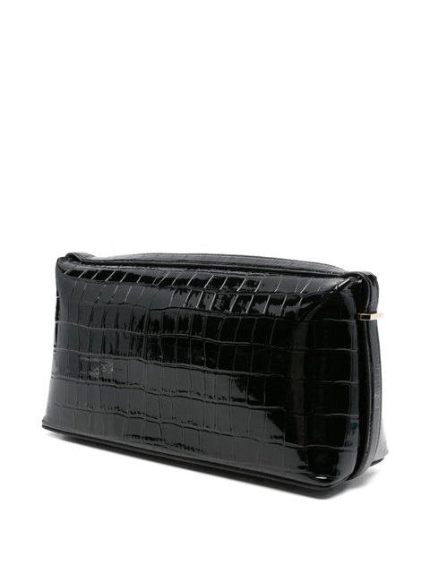 TOTEME crocodile-embossed clutch - Black - zdjęcie produktu nr 1