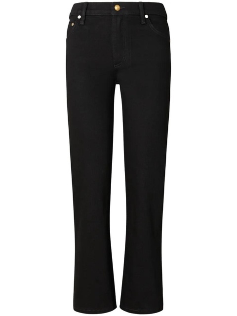 Tory Burch cropped flared jeans - Black - zdjęcie produktu nr 1