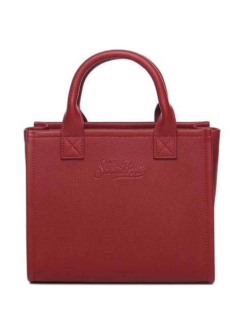 MC2 Saint Barth midi Vanity embossed leather tote bag - Red - zdjęcie produktu nr 2