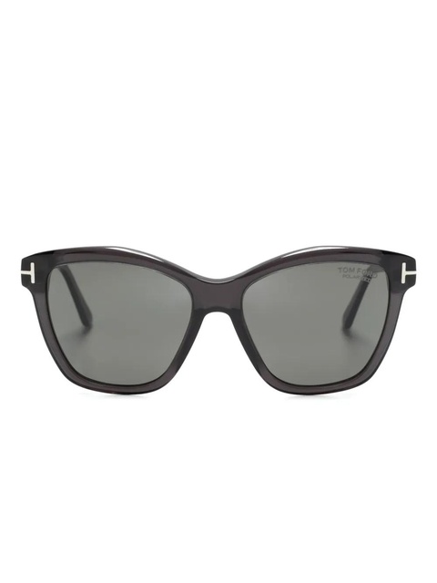 TOM FORD Eyewear Lucia square-frame sunglasses - Black - zdjęcie produktu nr 1