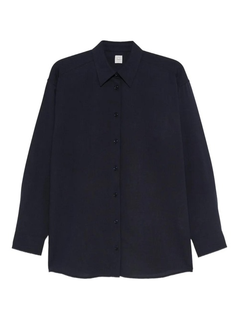 TOTEME Classic Fluid shirt - Blue - zdjęcie produktu nr 1