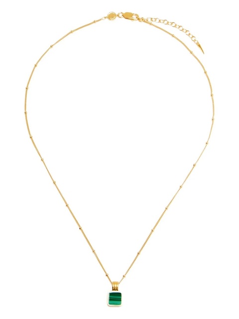 Missoma Lucy Williams square-malachite necklace - Gold - zdjęcie produktu nr 2
